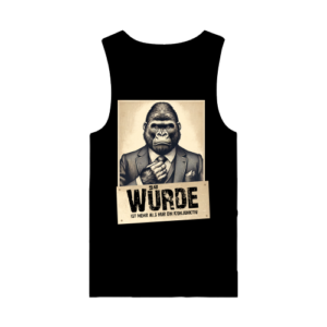 WÜRDE Tanktop (weiß/schwarz)