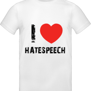 HATESPEECH T-Shirt (weiß)