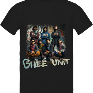 GHEE T-Shirt Rundhals (schwarz)