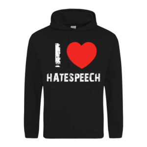 HATESPEECH Hoodie (schwarz)