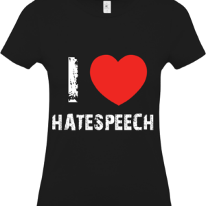 HATESPEECH T-Shirt Frauen (schwarz)